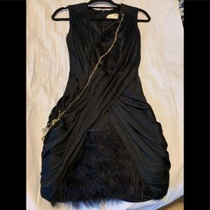 Elisabetta Franchi XS black cocktail dress